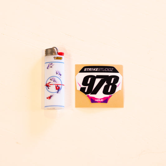 Miniplate Sticker (Vinyl) 2x Pack