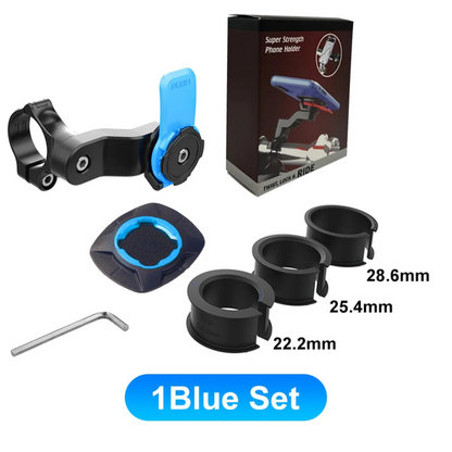 (QUAD LOCK COMPATIBLE) Motorcycle Phone Bar Mount