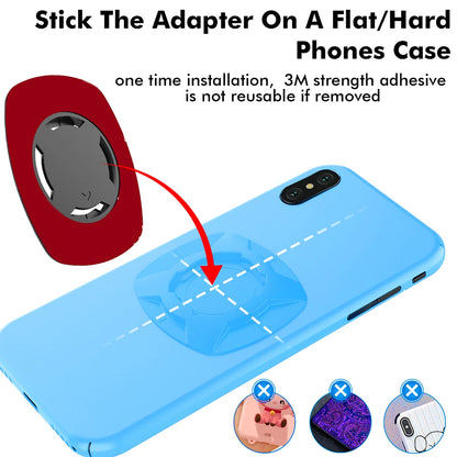 (QUAD LOCK COMPATIBLE) Motorcycle Phone Bar Mount